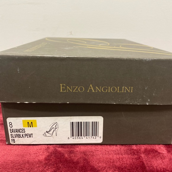 Enzo Angiolini silver shoes Eavances size 8 - Picture 9 of 11